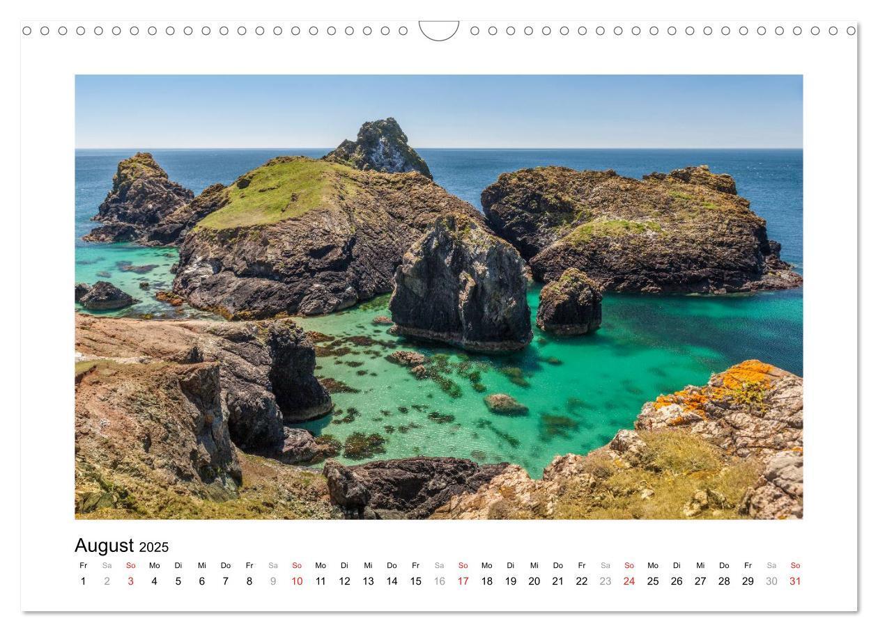 Bild: 9783435674381 | Cornwall - Land zwischen den Meeren (Wandkalender 2025 DIN A3...