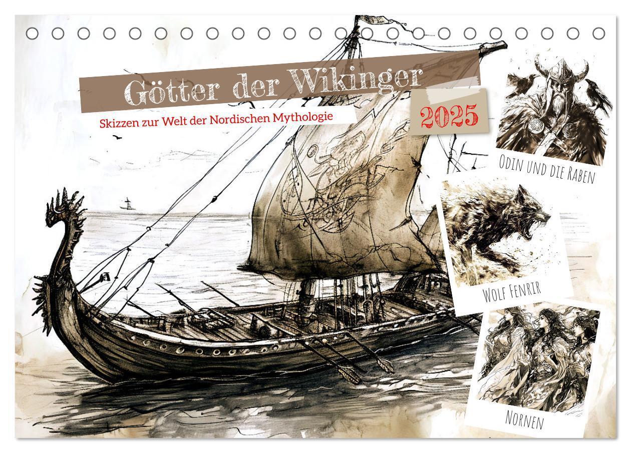 Cover: 9783383762949 | Götter der Wikinger - Skizzen zur Welt der Nordischen Mythologie...