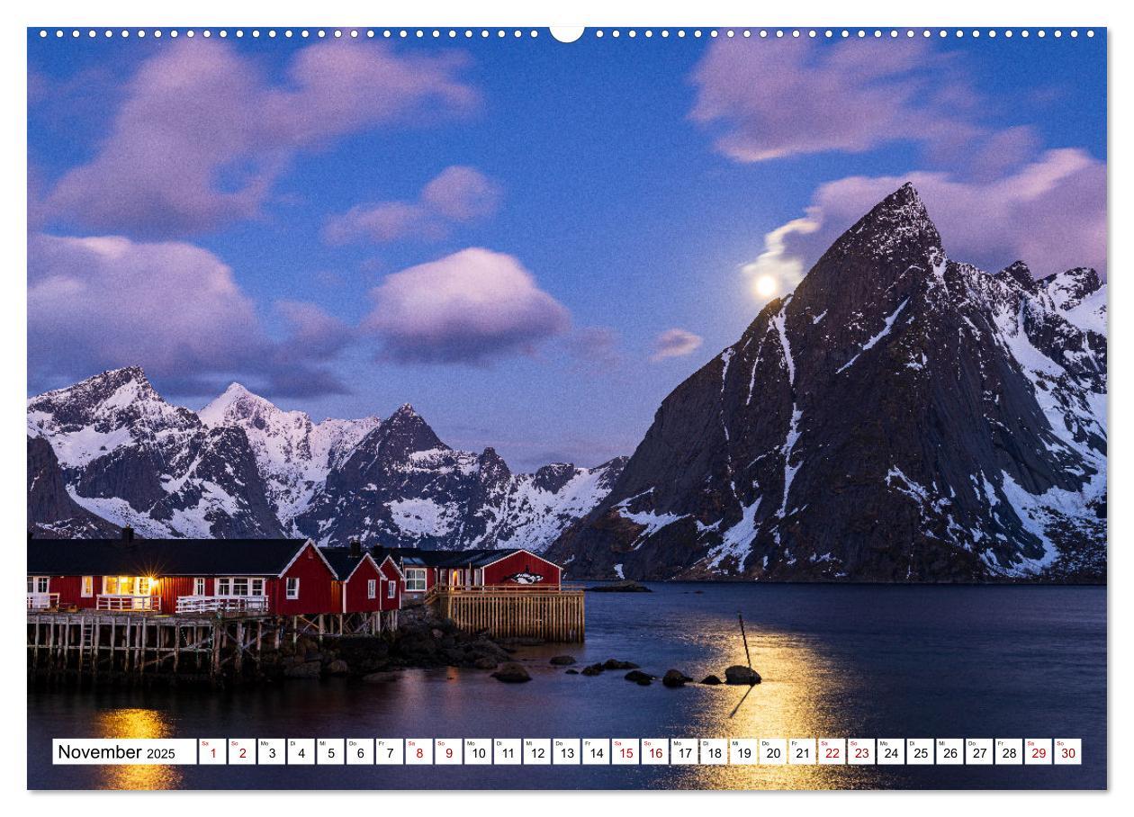 Bild: 9783383972249 | Licht des Nordens - LOFOTEN (hochwertiger Premium Wandkalender 2025...