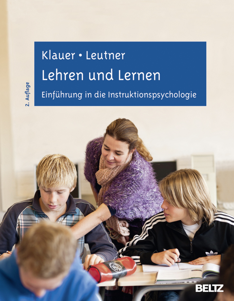 Cover: 9783621276672 | Lehren und Lernen | Einführung in die Instruktionspsychologie | Buch