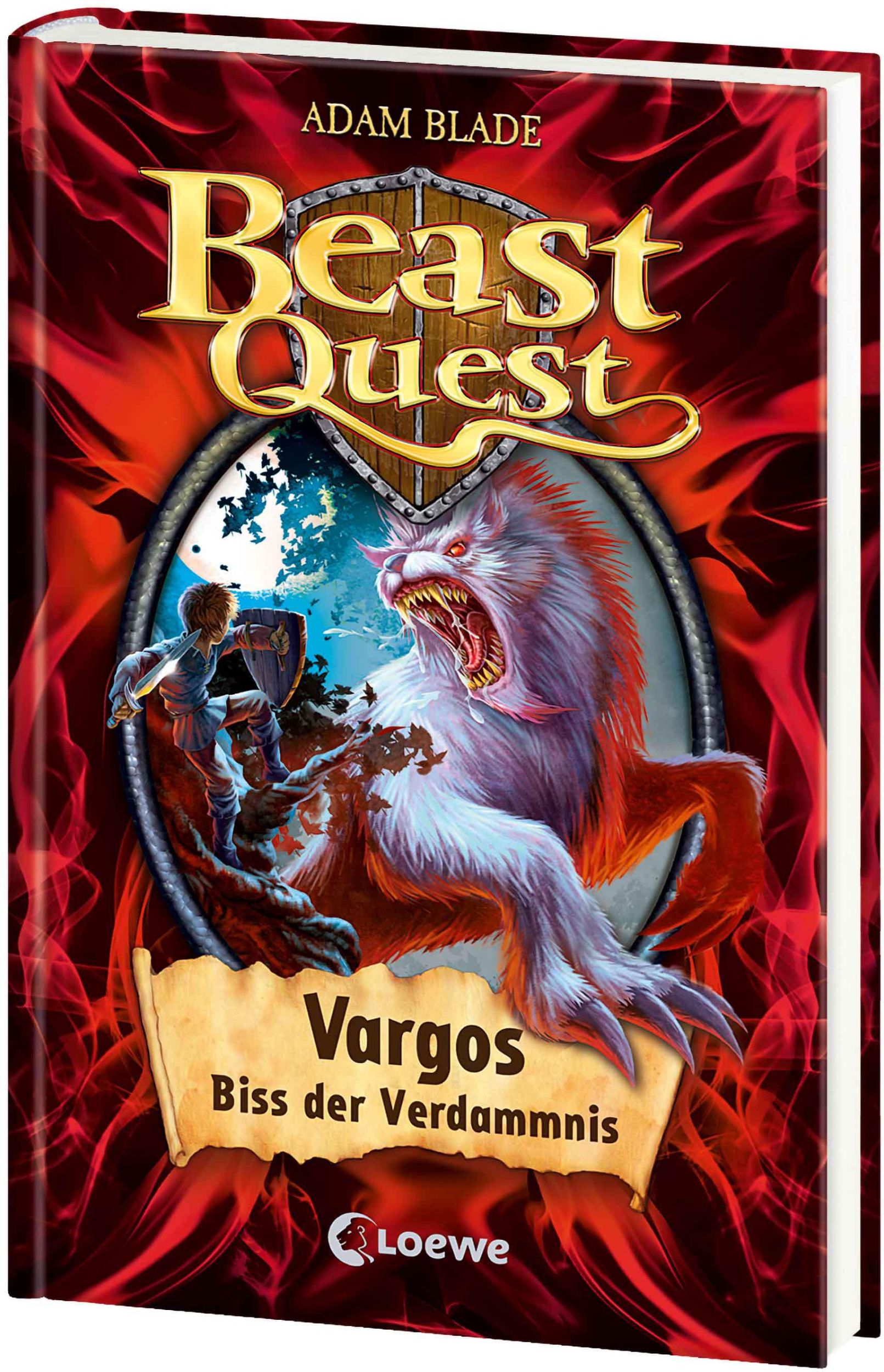 Cover: 9783785574201 | Beast Quest 22. Vargos, Biss der Verdammnis | Adam Blade | Buch | 2012