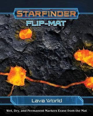Cover: 9781640783805 | Starfinder Flip-Mat: Lava World | Damien Mammoliti | Spiel | Englisch