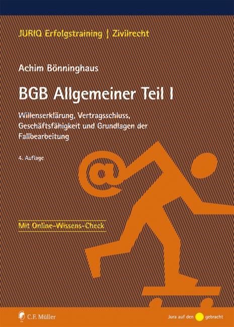 Cover: 9783811494343 | BGB Allgemeiner Teil I | Achim Bönninghaus | Taschenbuch | Deutsch