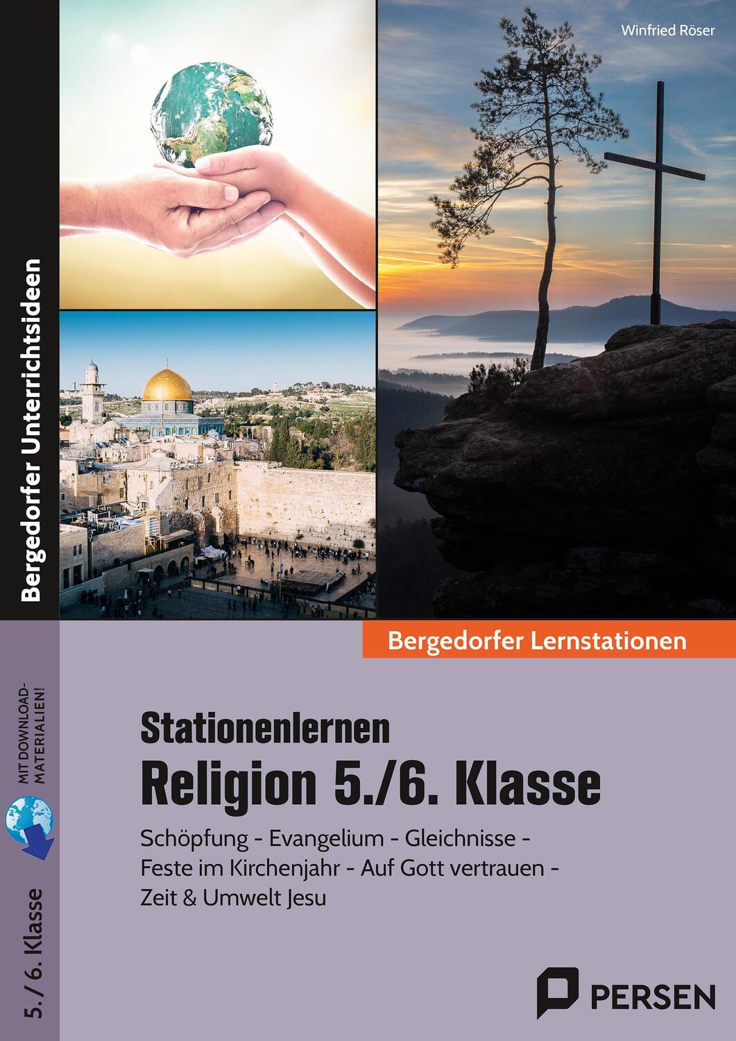 Cover: 9783403209775 | Stationenlernen Religion 5./6. Klasse | Winfried Röser | Bundle | 2023