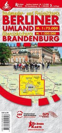 Cover: 9783934895898 | Berliner Umland und Übersichtskarte Brandenburg 1 : 75 000 | Deutsch