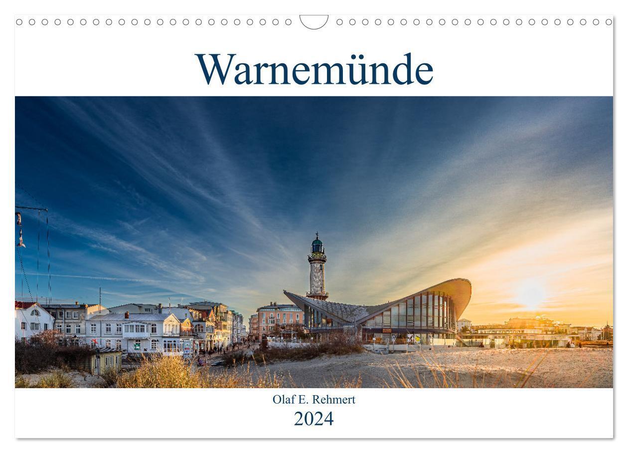 Cover: 9783675546103 | Warnemünde by Olaf Rehmert (Wandkalender 2024 DIN A3 quer),...