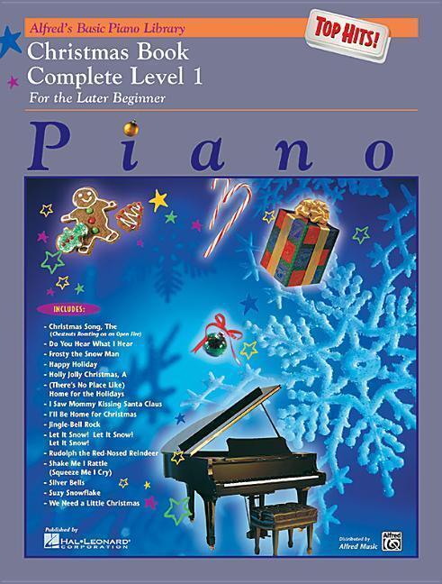 Cover: 9780739011843 | Alfred's Basic Piano Library Top Hits Christmas 1 | Complete Level 1
