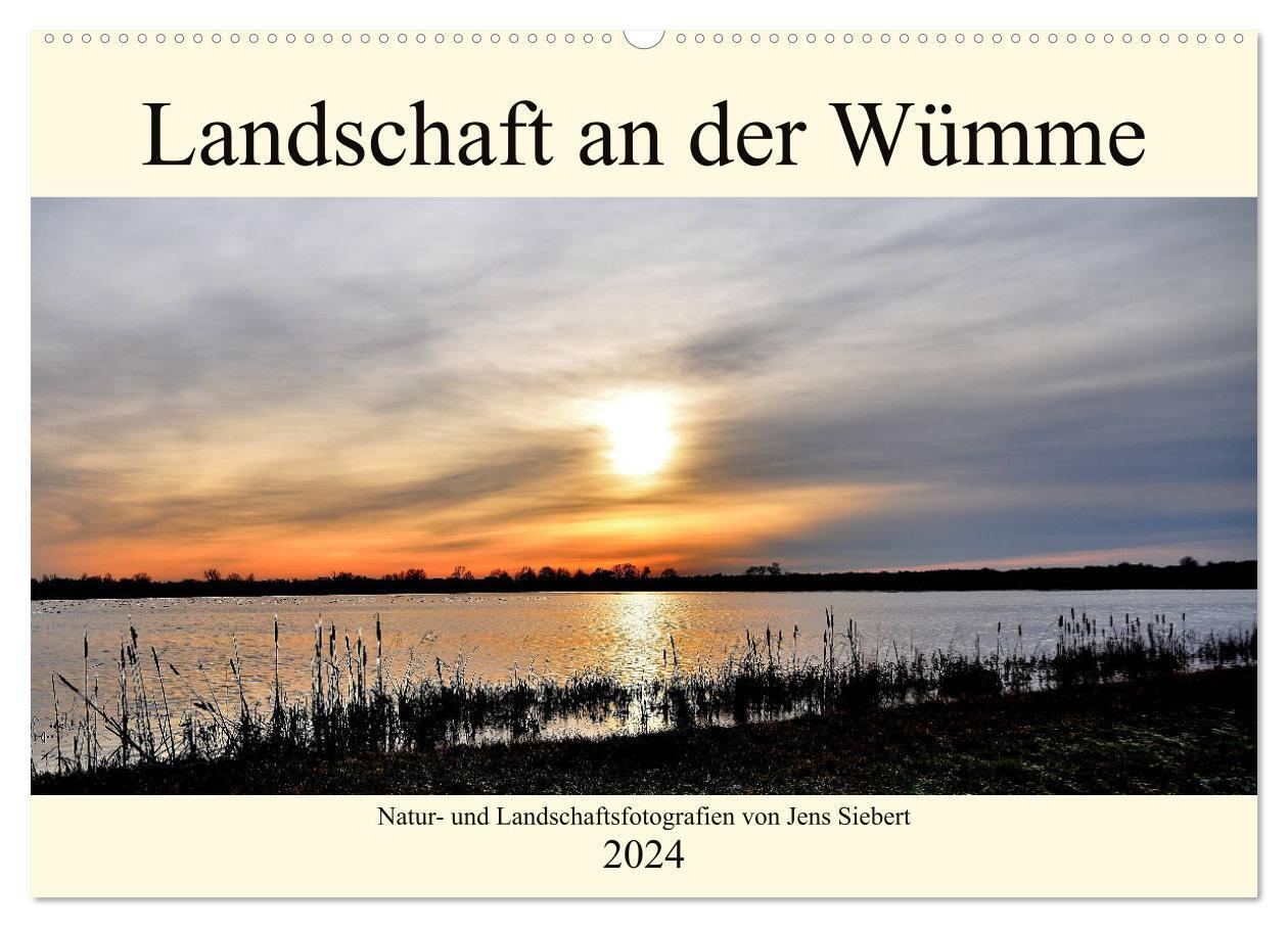 Cover: 9783675955608 | Landschaft an der Wümme (Wandkalender 2024 DIN A2 quer), CALVENDO...