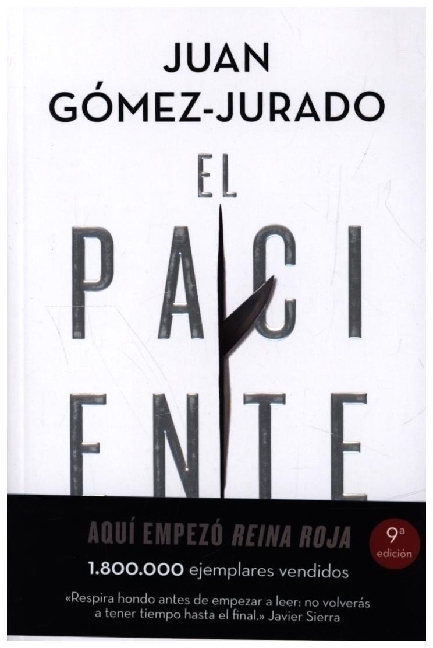 Cover: 9788413142715 | El paciente | Juan Gomez-Jurado | Taschenbuch | Spanisch | 2021