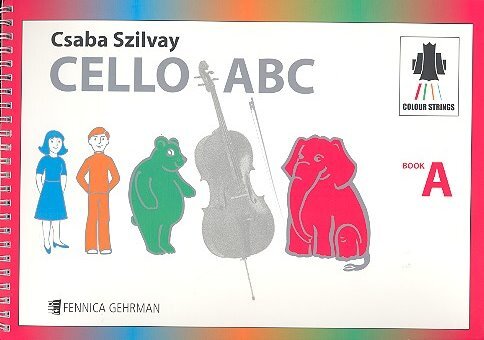 Cover: 9790550094772 | Colourstrings Cello ABC (Book A) - Tutor | Csaba Szilvay | Schule