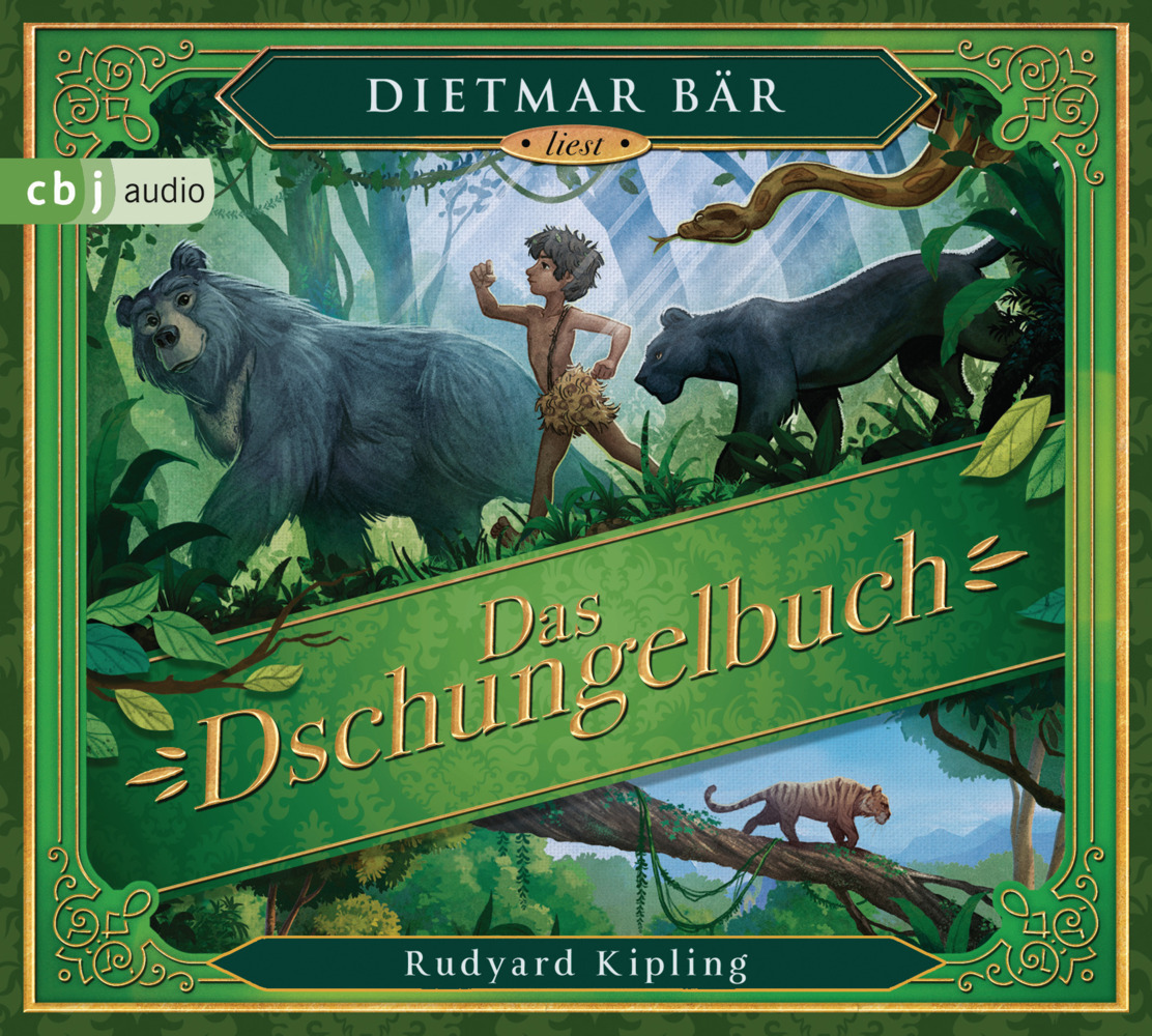 Cover: 9783837157383 | Das Dschungelbuch, 3 Audio-CD | Rudyard Kipling | Audio-CD | 3 CDs