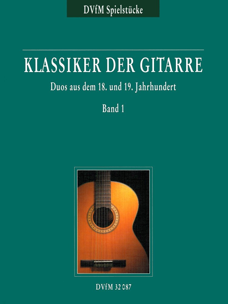 Cover: 9790200426328 | Klassiker der Gitarre. Duos 1 | Buch | Deutscher Verlag für Musik