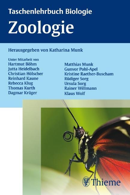 Cover: 9783131448415 | Taschenlehrbuch Biologie: Zoologie | Katharina Munk | Taschenbuch