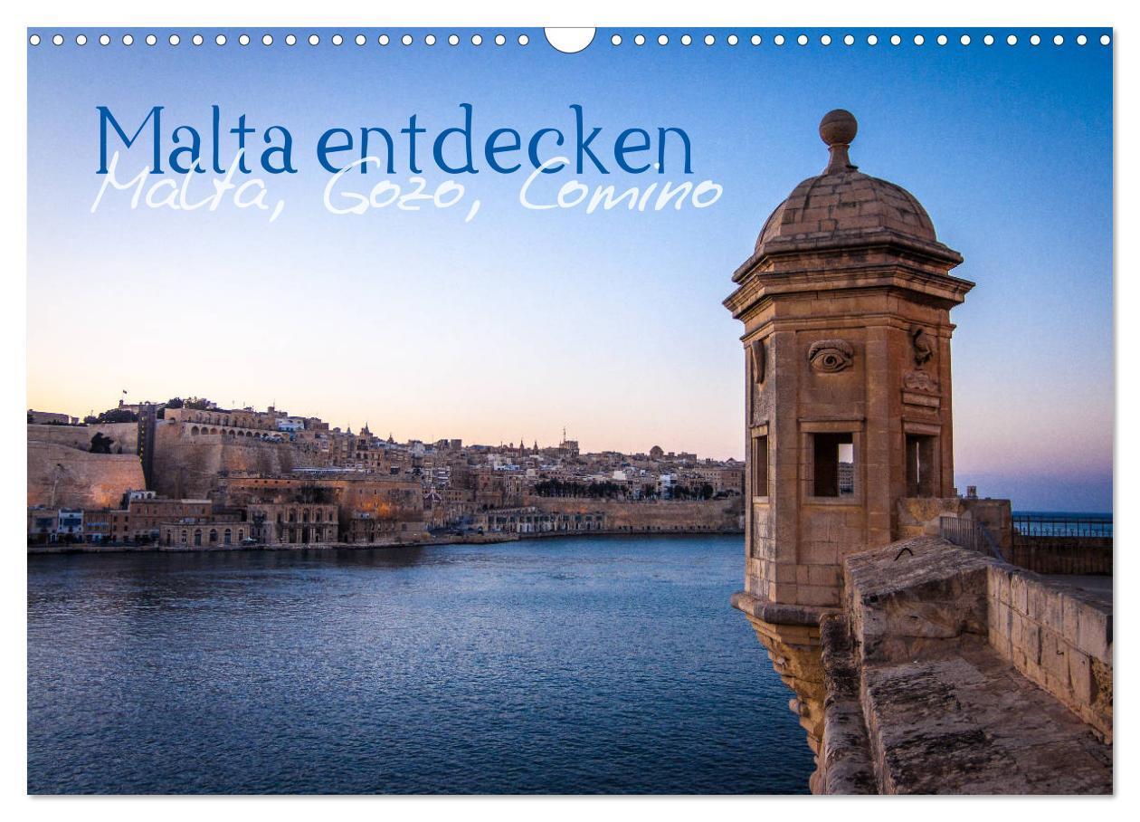 Cover: 9783675697300 | Malta entdecken Malta, Gozo, Comino (Wandkalender 2024 DIN A3...