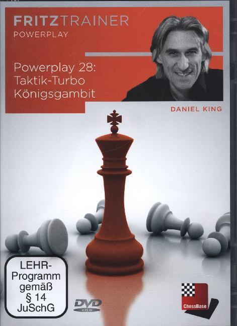 Cover: 9783866817746 | Powerplay 28: Taktik-Turbo Königsgambit, DVD-ROM | Daniel King | 2020
