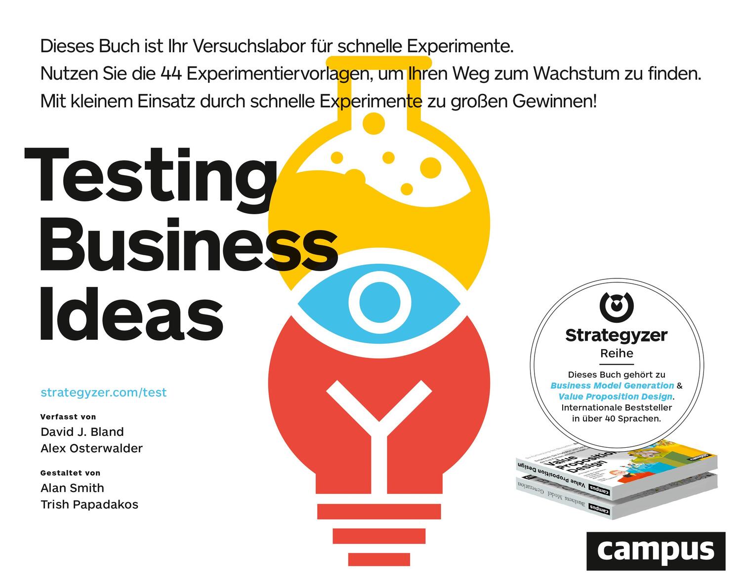 Cover: 9783593511962 | Testing Business Ideas | David Bland (u. a.) | Taschenbuch | Deutsch
