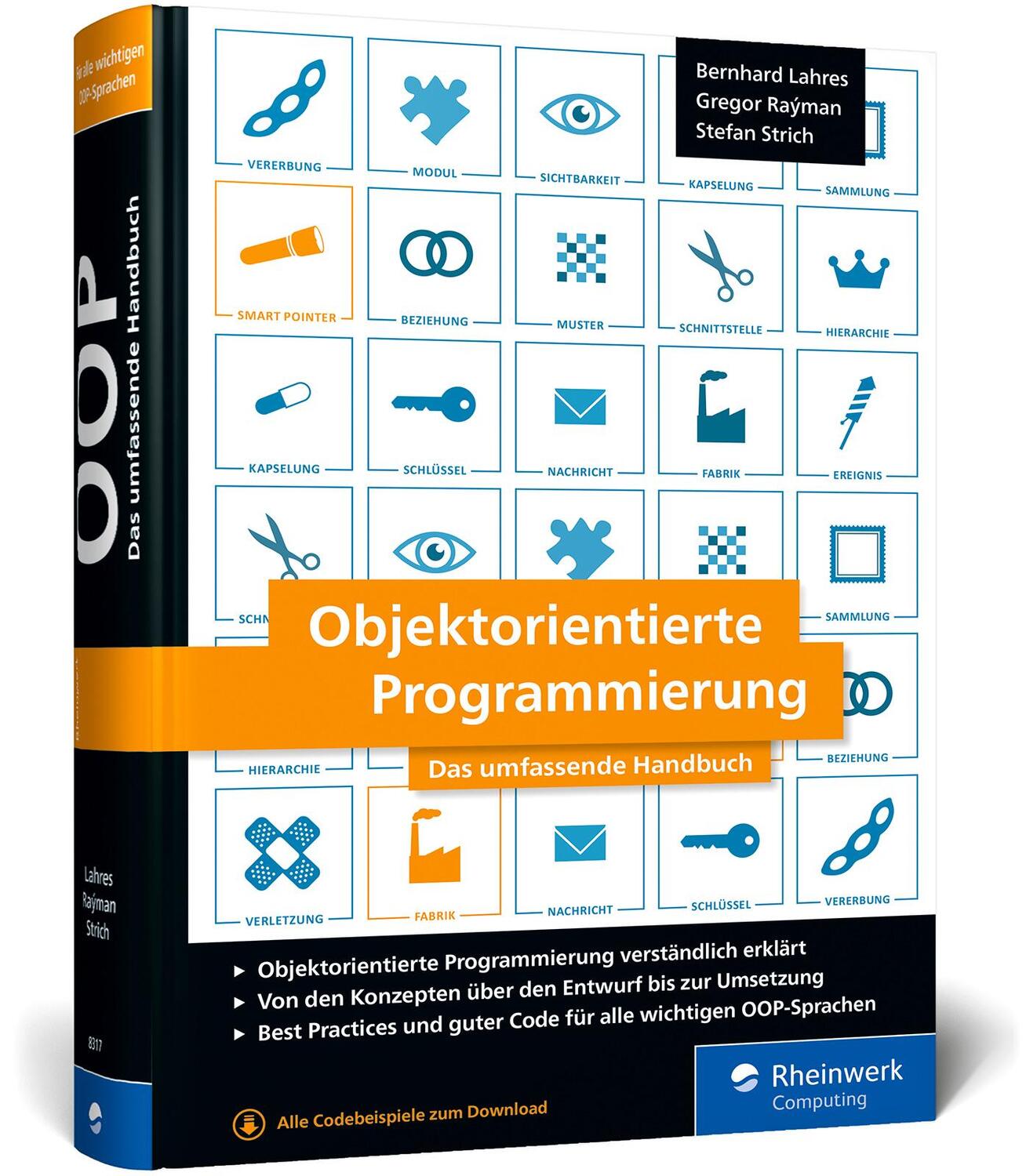 Cover: 9783836283175 | Objektorientierte Programmierung | Bernhard Lahres (u. a.) | Buch