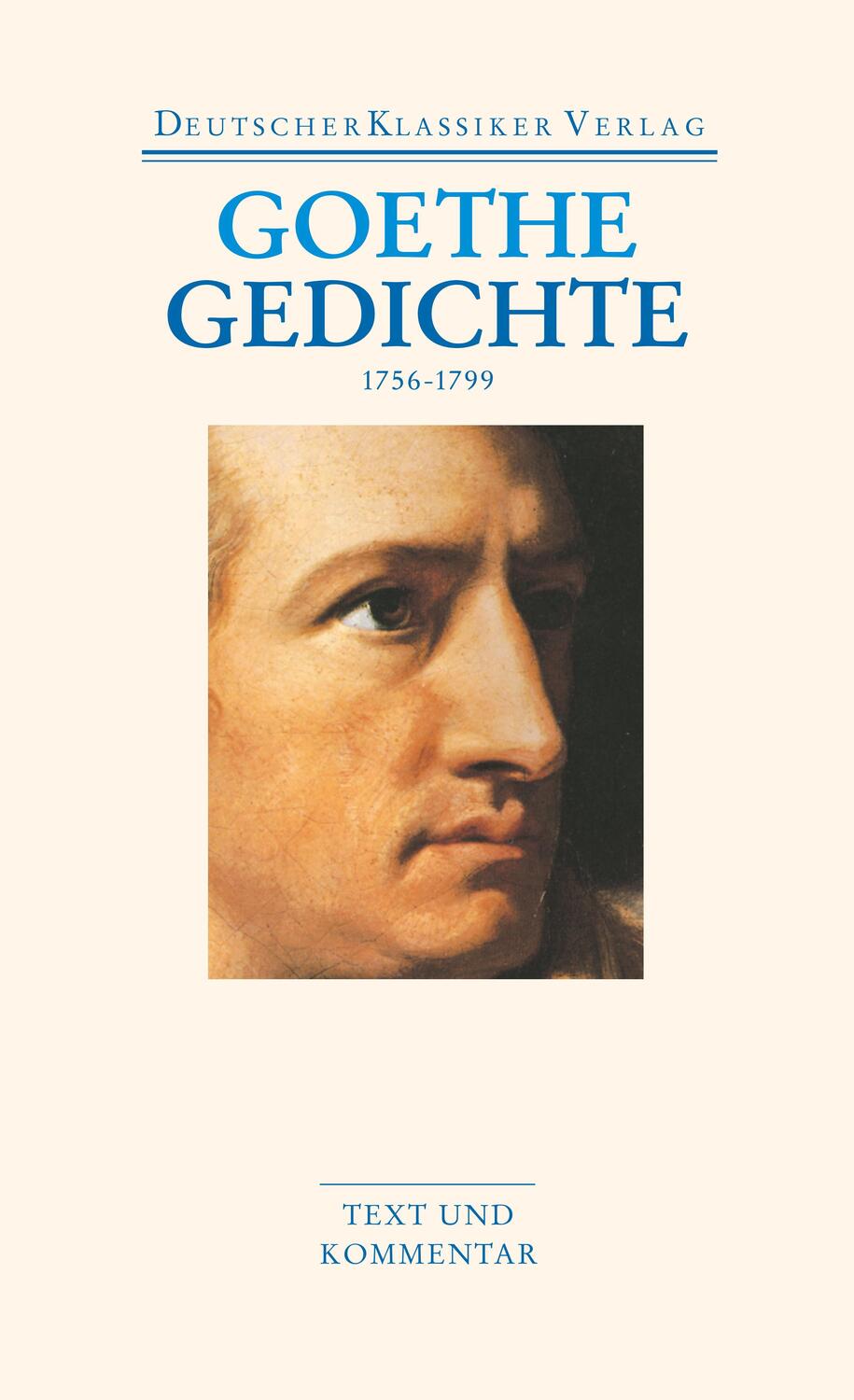 Cover: 9783618680444 | Gedichte 1756-1799 | Text und Kommentar | Johann Wolfgang Goethe