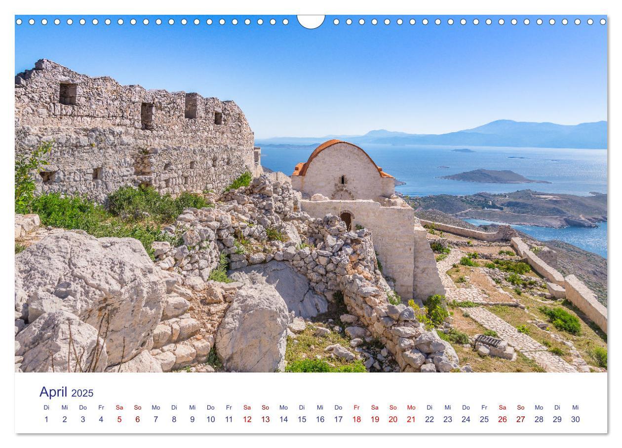 Bild: 9783383959172 | Insel Chalki (Wandkalender 2025 DIN A3 quer), CALVENDO Monatskalender