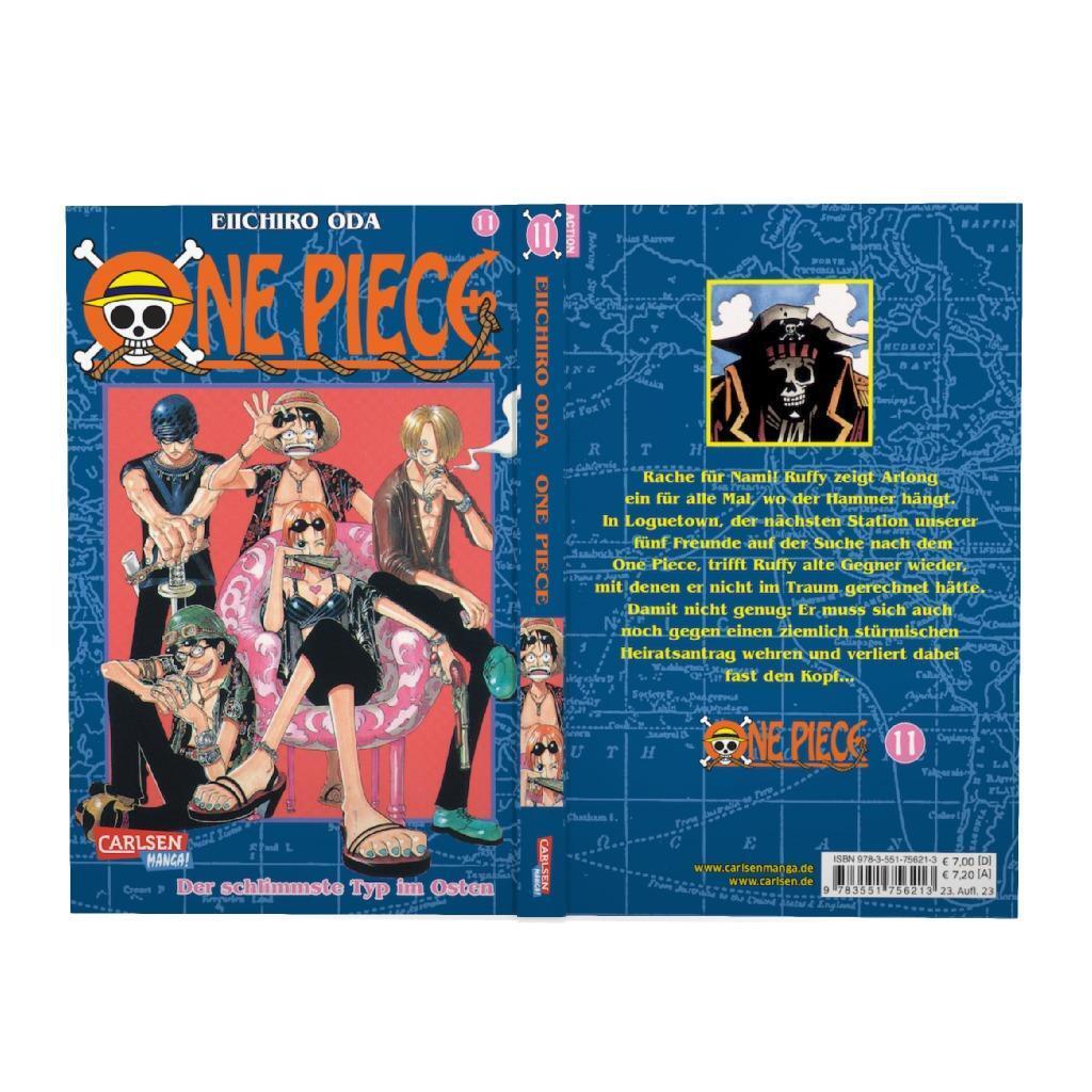 Bild: 9783551756213 | One Piece 11. Der schlimmste Typ im Osten | Eiichiro Oda | Taschenbuch
