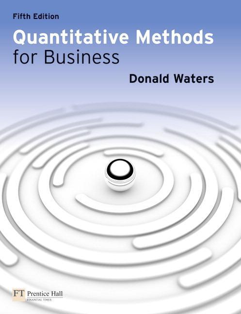 Cover: 9780273739470 | Quantitative Methods for Business | Donald Waters | Taschenbuch | 2011