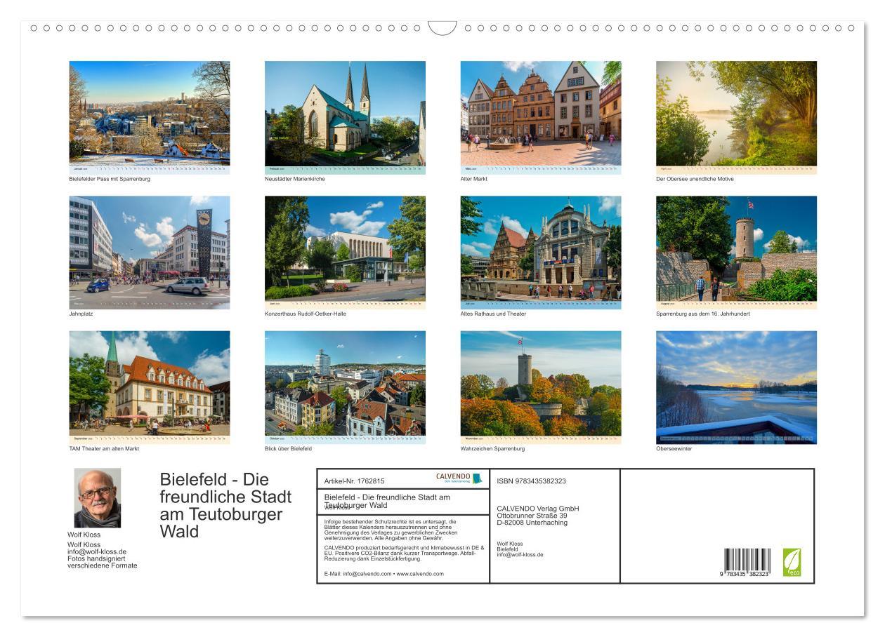 Bild: 9783435382323 | Bielefeld - Die freundliche Stadt am Teutoburger Wald (Wandkalender...