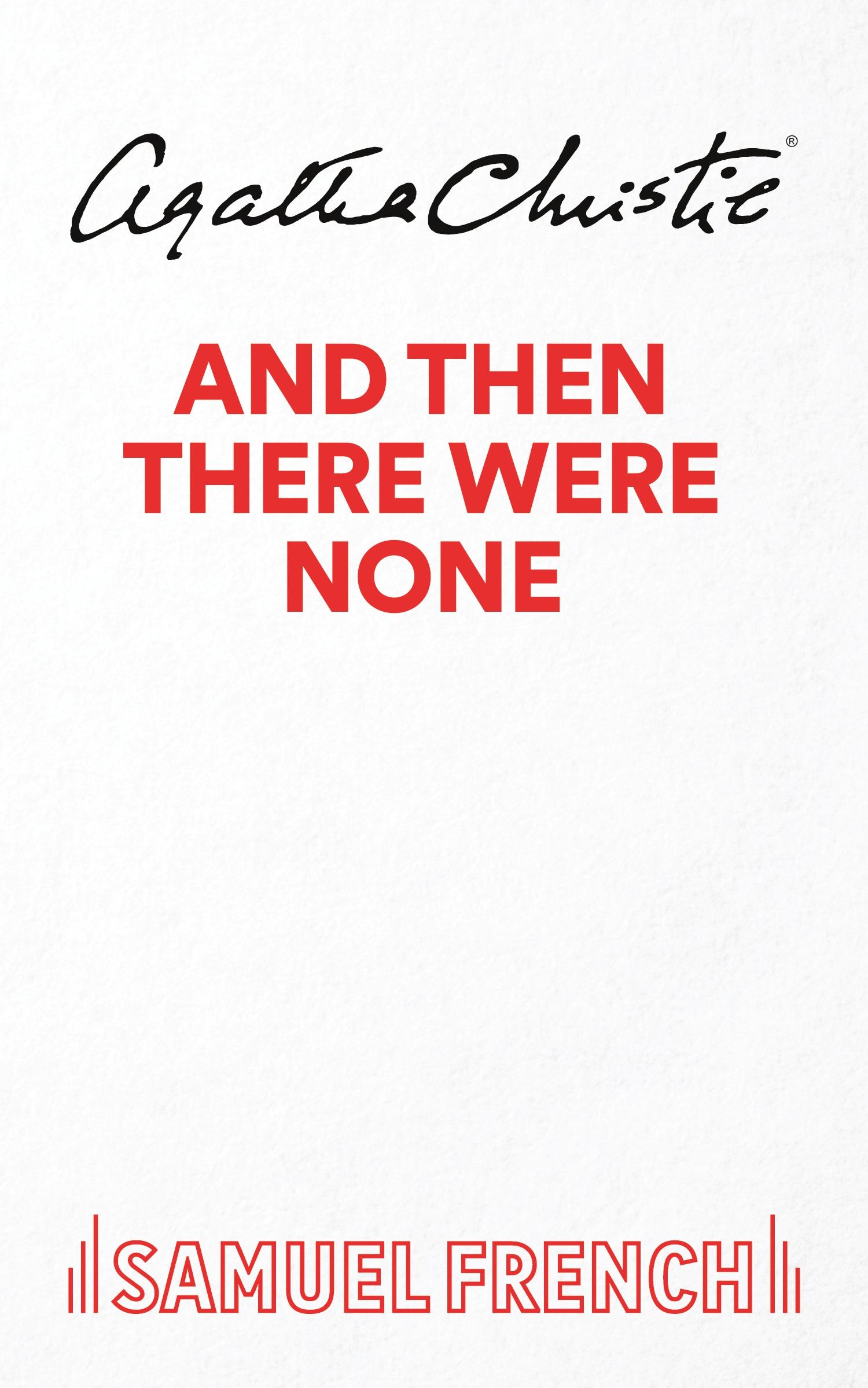 Cover: 9780573014413 | And Then There Were None | Agatha Christie | Taschenbuch | Englisch