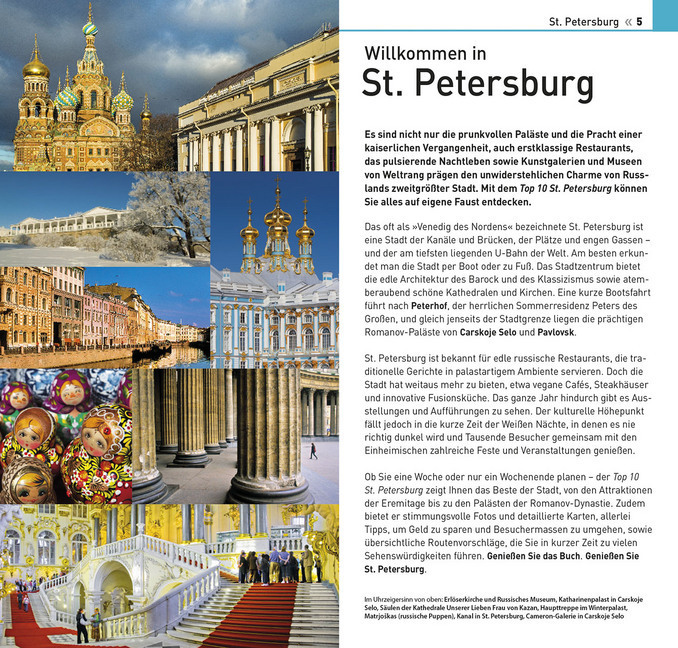 Bild: 9783734205781 | Top 10 Reiseführer St. Petersburg, m. 1 Karte, m. 1 Beilage | Buch