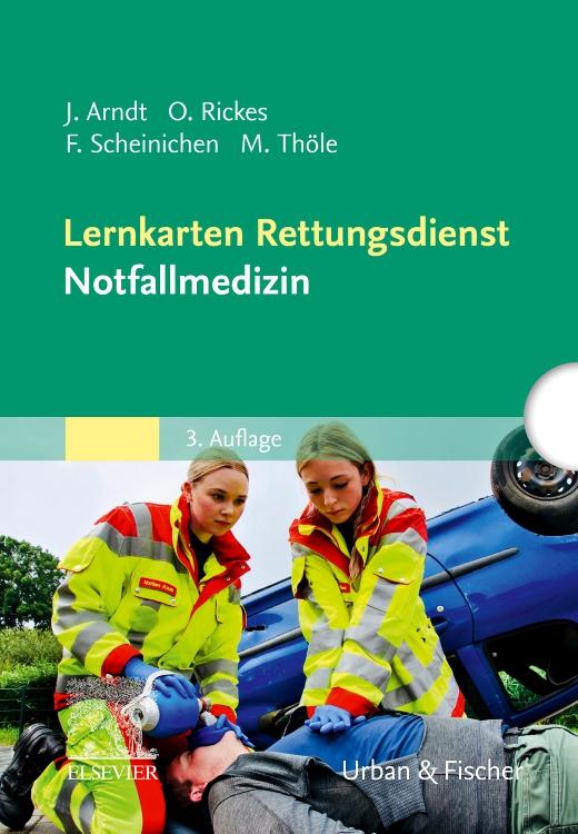 Cover: 9783437482267 | Lernkarten Rettungsdienst - Notfallmedizin | Jörg Arndt (u. a.) | Box