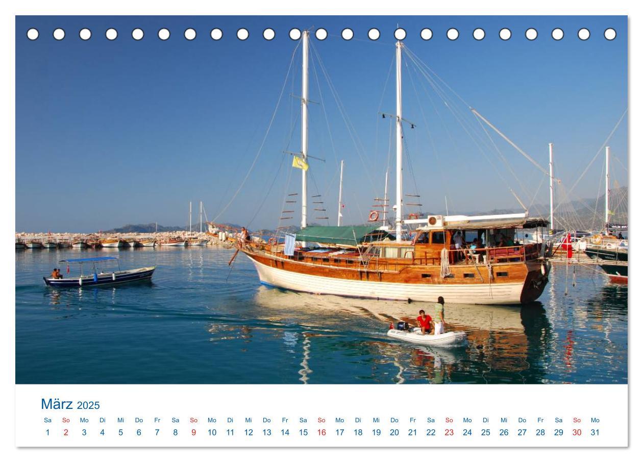 Bild: 9783435461295 | Türkei - Reise ins Blaue (Tischkalender 2025 DIN A5 quer), CALVENDO...