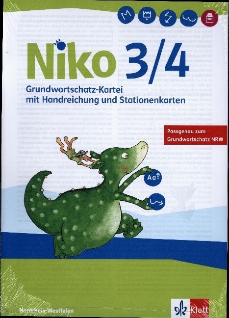 Cover: 9783123108785 | Niko Sprachbuch 3/4. Grundwortschatzkartei, Ausgabe NRW Klasse 3/4