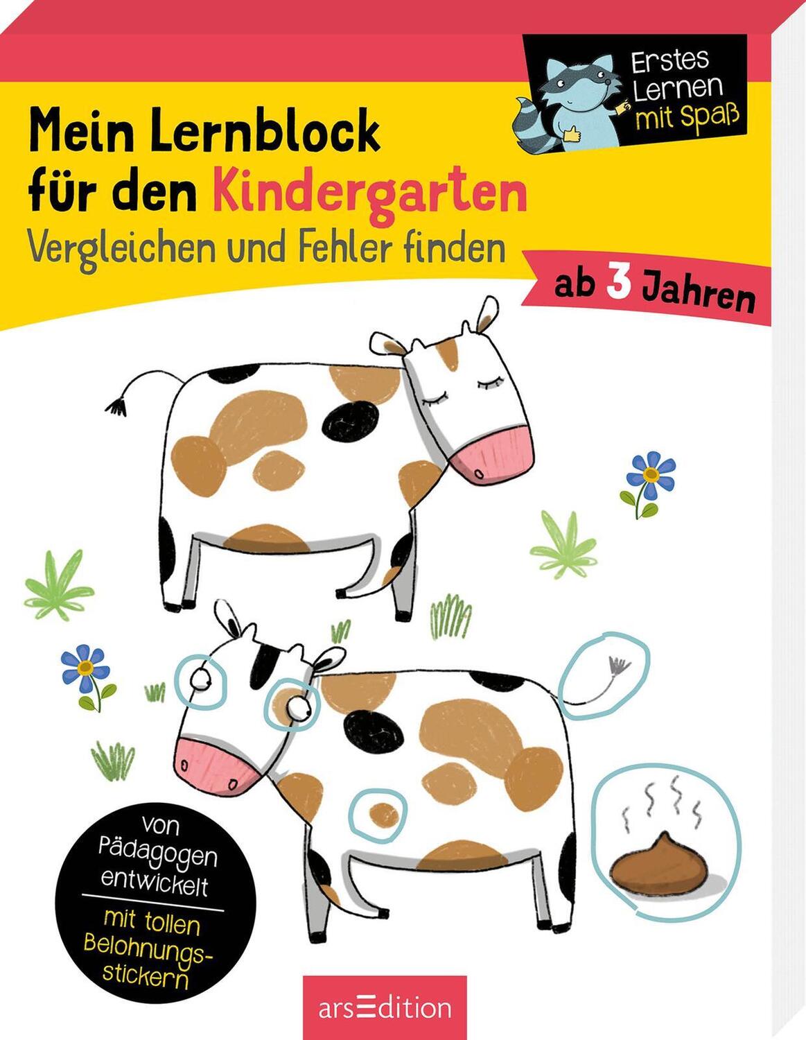 Cover: 9783845845470 | Mein Lernblock für den Kindergarten - Vergleichen und Fehler finden