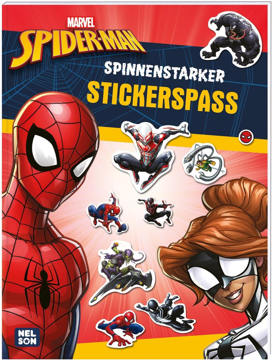 Cover: 9783845123868 | Spider-Man: Spinnenstarker Stickerspaß | Taschenbuch | MARVEL | 2023