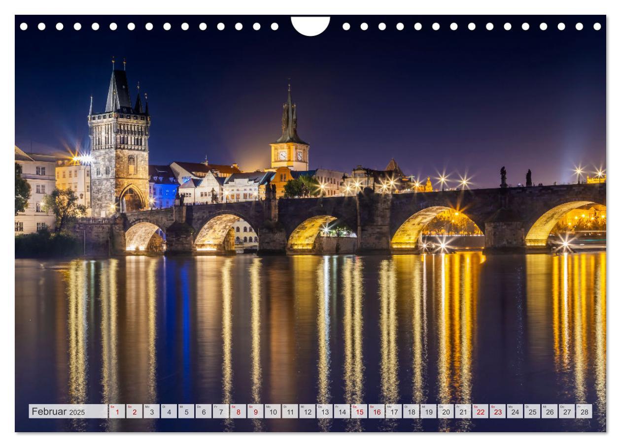 Bild: 9783383950896 | PRAG Impressionen bei Tag und Nacht (Wandkalender 2025 DIN A4...