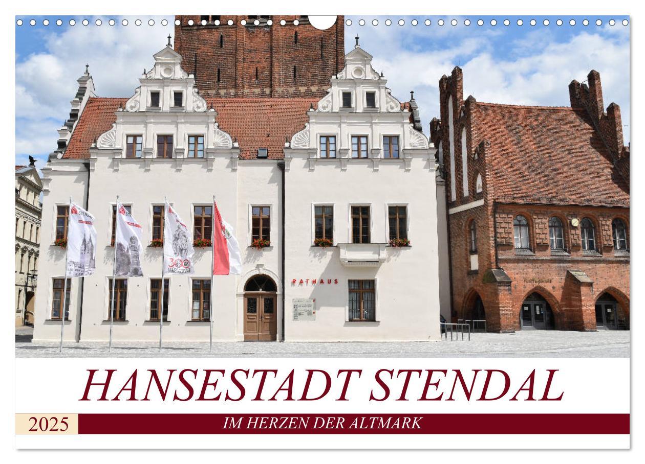 Cover: 9783435347810 | Hansestadt Stendal (Wandkalender 2025 DIN A3 quer), CALVENDO...