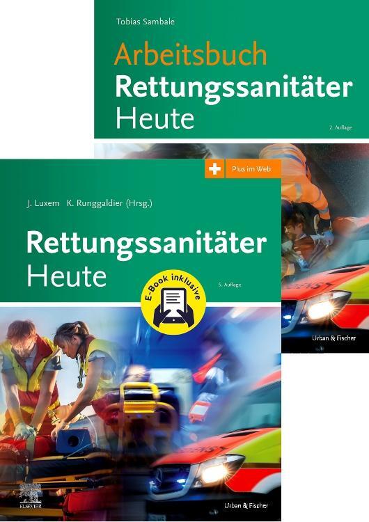 Cover: 9783437482083 | Rettungssanitäter Heute + Arbeitsbuch Rettungssanitäter Heute, Set