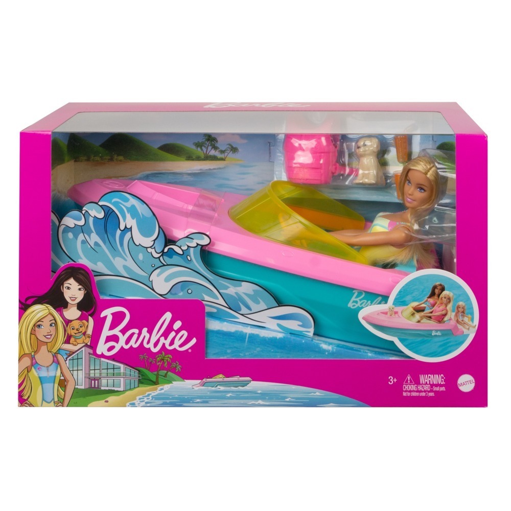 Cover: 887961903560 | Barbie Boot mit Puppe | Stück | In Fensterkarton | 2021 | Barbie