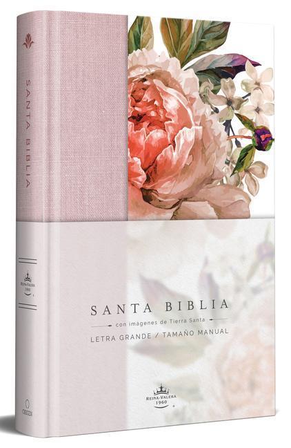 Cover: 9781644733875 | Biblia Reina Valera 1960 Letra Grande. Tapa Dura, Tela Rosada Con...