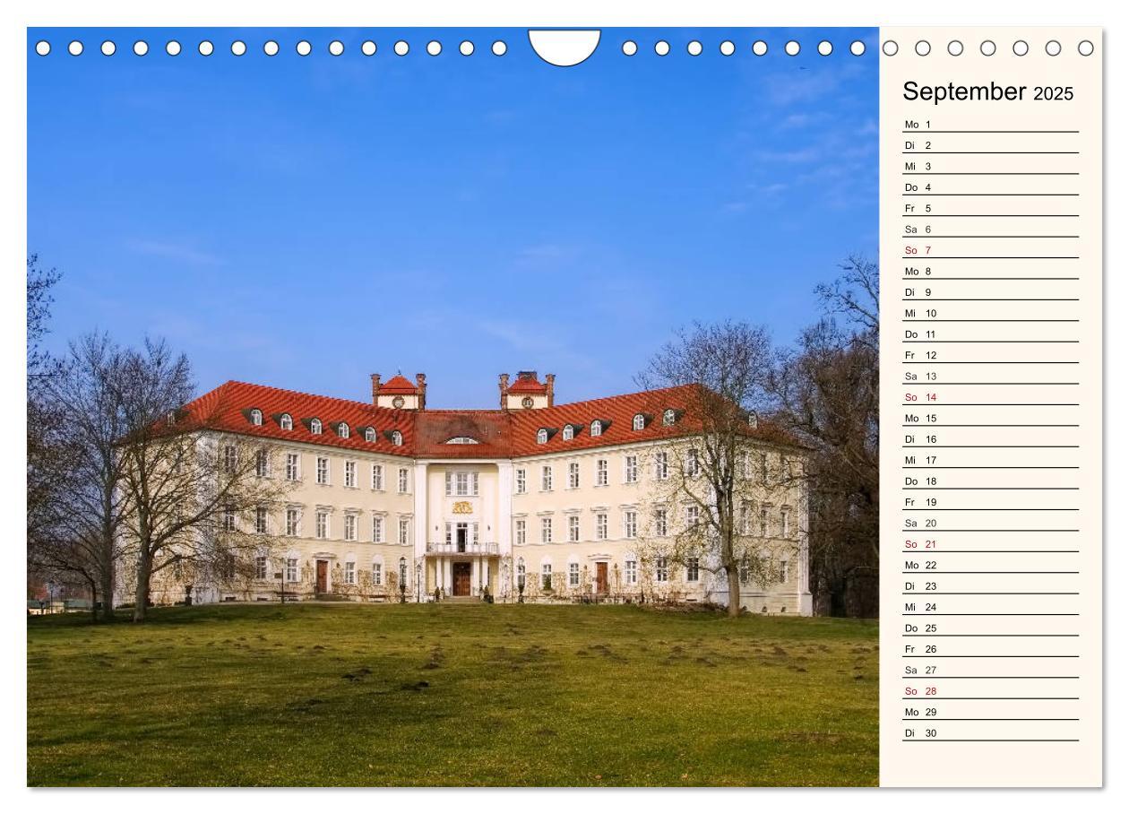 Bild: 9783435448913 | Schlösser der Niederlausitz (Wandkalender 2025 DIN A4 quer),...