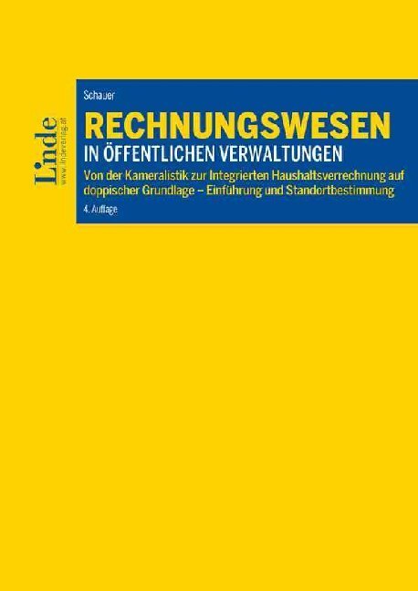 Cover: 9783707340617 | Rechnungswesen in öffentlichen Verwaltungen | Reinbert Schauer | Buch