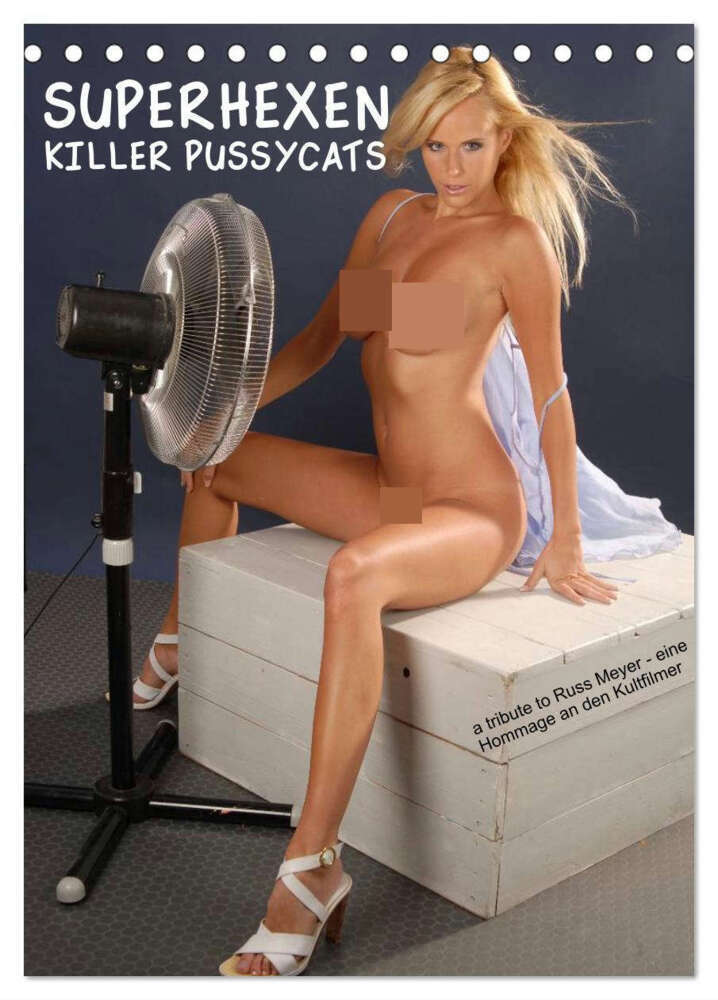 Cover: 9783675899308 | SUPERHEXEN - Killer Pussycats (Tischkalender 2024 DIN A5 hoch),...