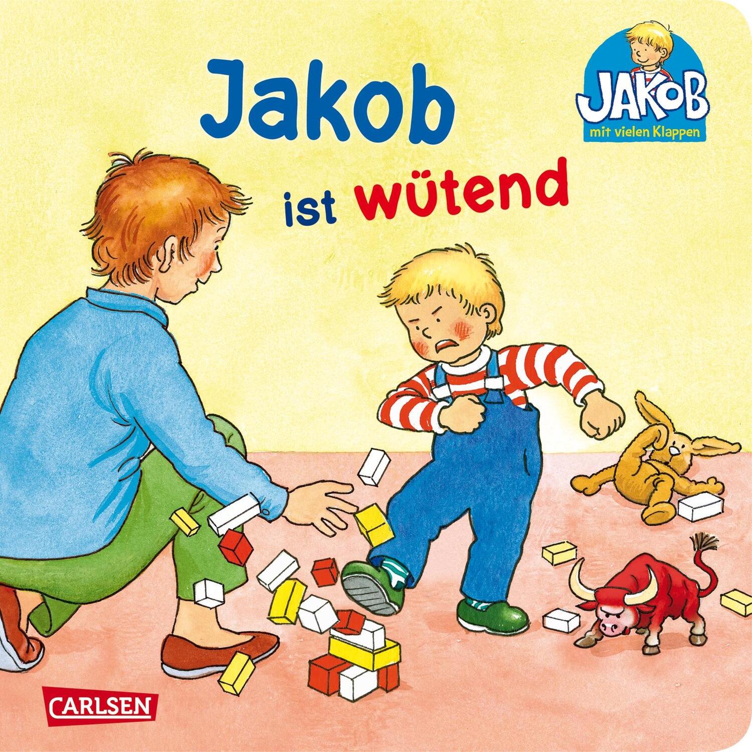 Cover: 9783551167675 | Jakob ist wütend | Jakob-Bücher | Sandra Grimm | Buch | Kleiner Jakob