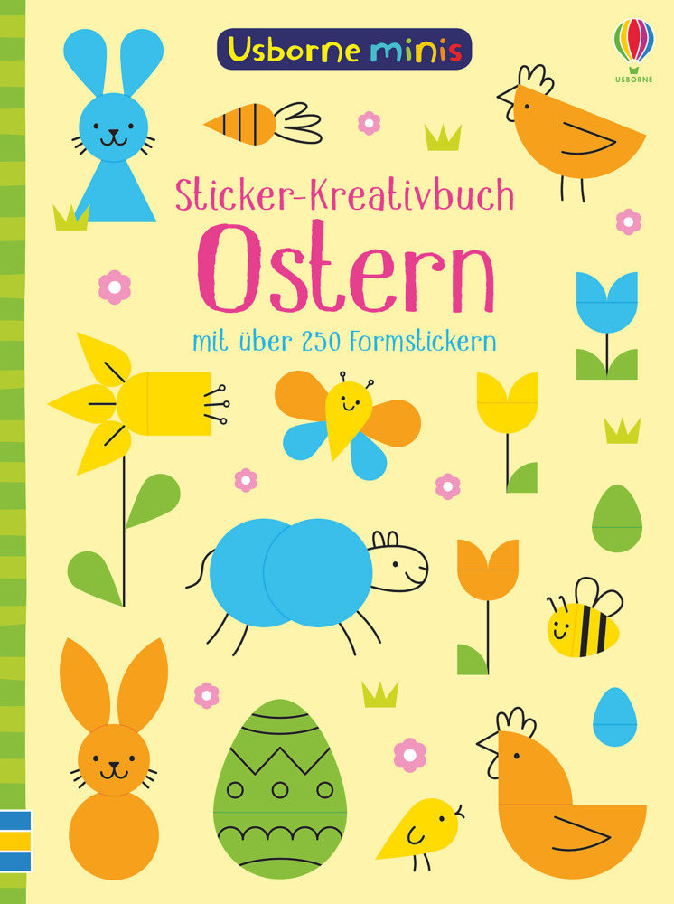 Cover: 9781789412956 | Usborne Minis - Sticker-Kreativbuch: Ostern | Sam Smith | Taschenbuch