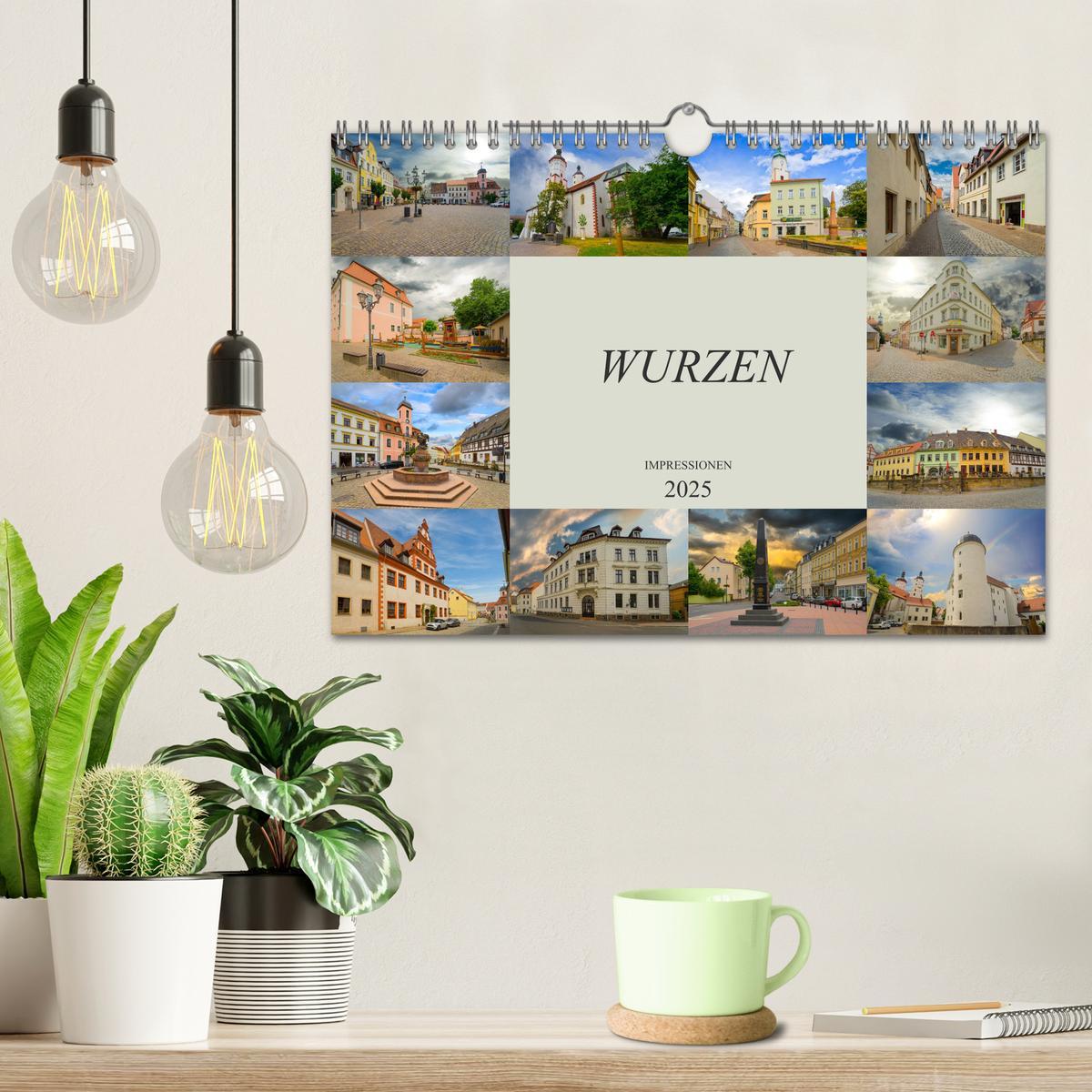 Bild: 9783435314256 | Wurzen Impressionen (Wandkalender 2025 DIN A4 quer), CALVENDO...