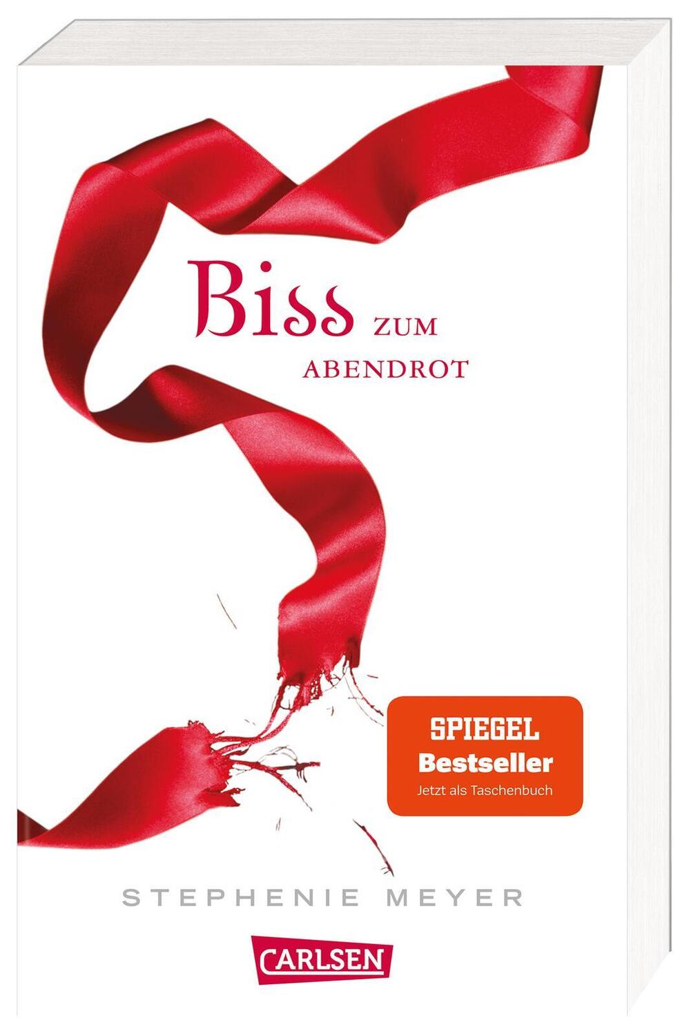 Cover: 9783551319739 | Biss zum Abendrot (Bella und Edward 3) | Stephenie Meyer | Taschenbuch