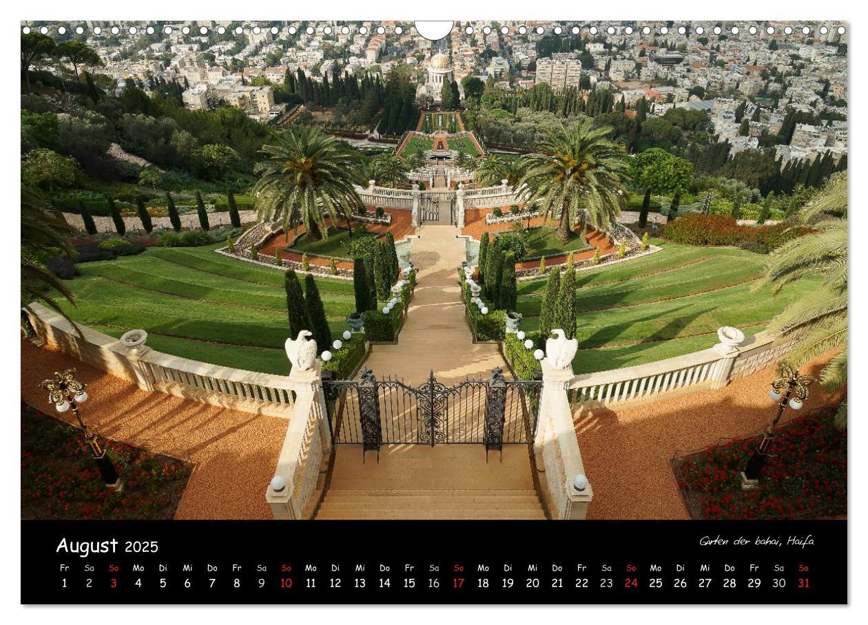 Bild: 9783435622030 | Israel - eindrucksvoll, anders, schön! (Wandkalender 2025 DIN A3...