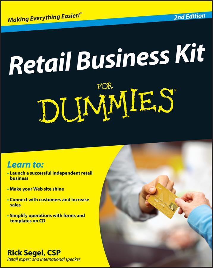 Cover: 9780470293300 | Retail Business Kit for Dummies | Rick Segel | Taschenbuch | Englisch