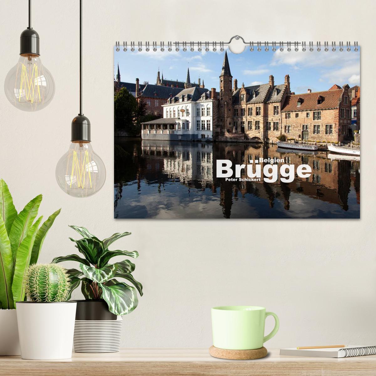 Bild: 9783435702510 | Brügge - Belgien (Wandkalender 2025 DIN A4 quer), CALVENDO...