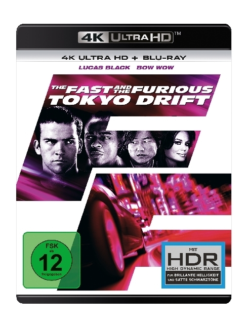 Cover: 5053083143435 | The Fast and the Furious: Tokyo Drift 4K, 2 UHD-Blu-ray | Justin Lin