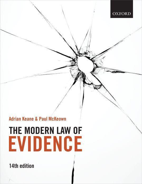 Cover: 9780192855930 | The Modern Law of Evidence | Adrian Keane (u. a.) | Taschenbuch | 2022